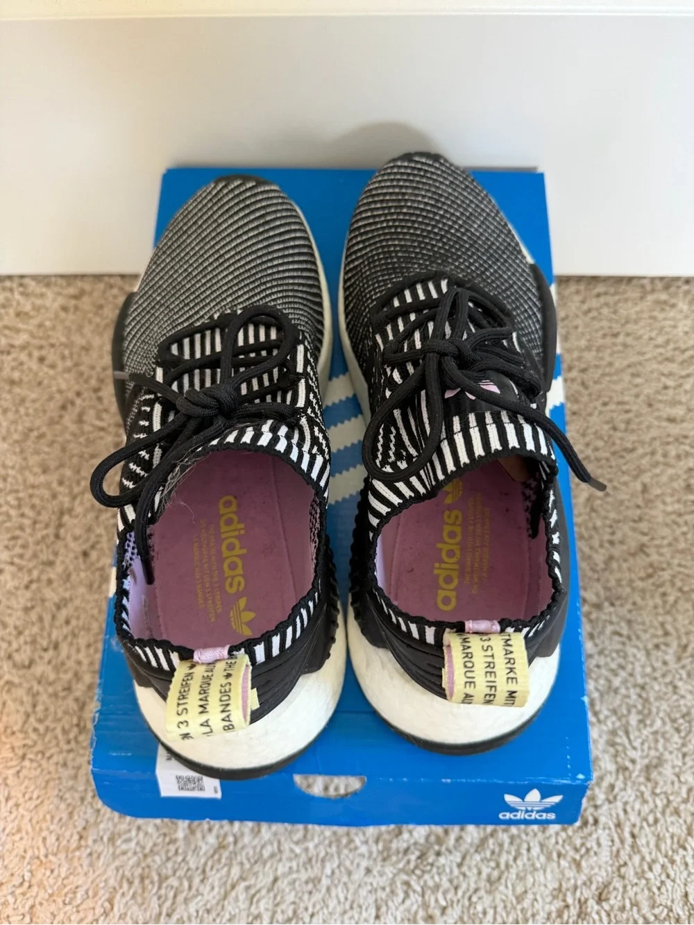 adidas Originals NMD_W1 - Black/White Lilac